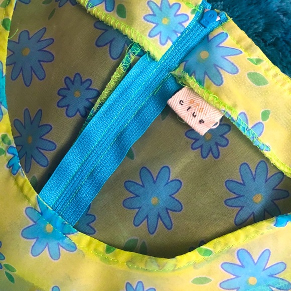 976 Clue vintage 70’s floral dress in great condition. Super cute and fun. - Picture 3 of 5